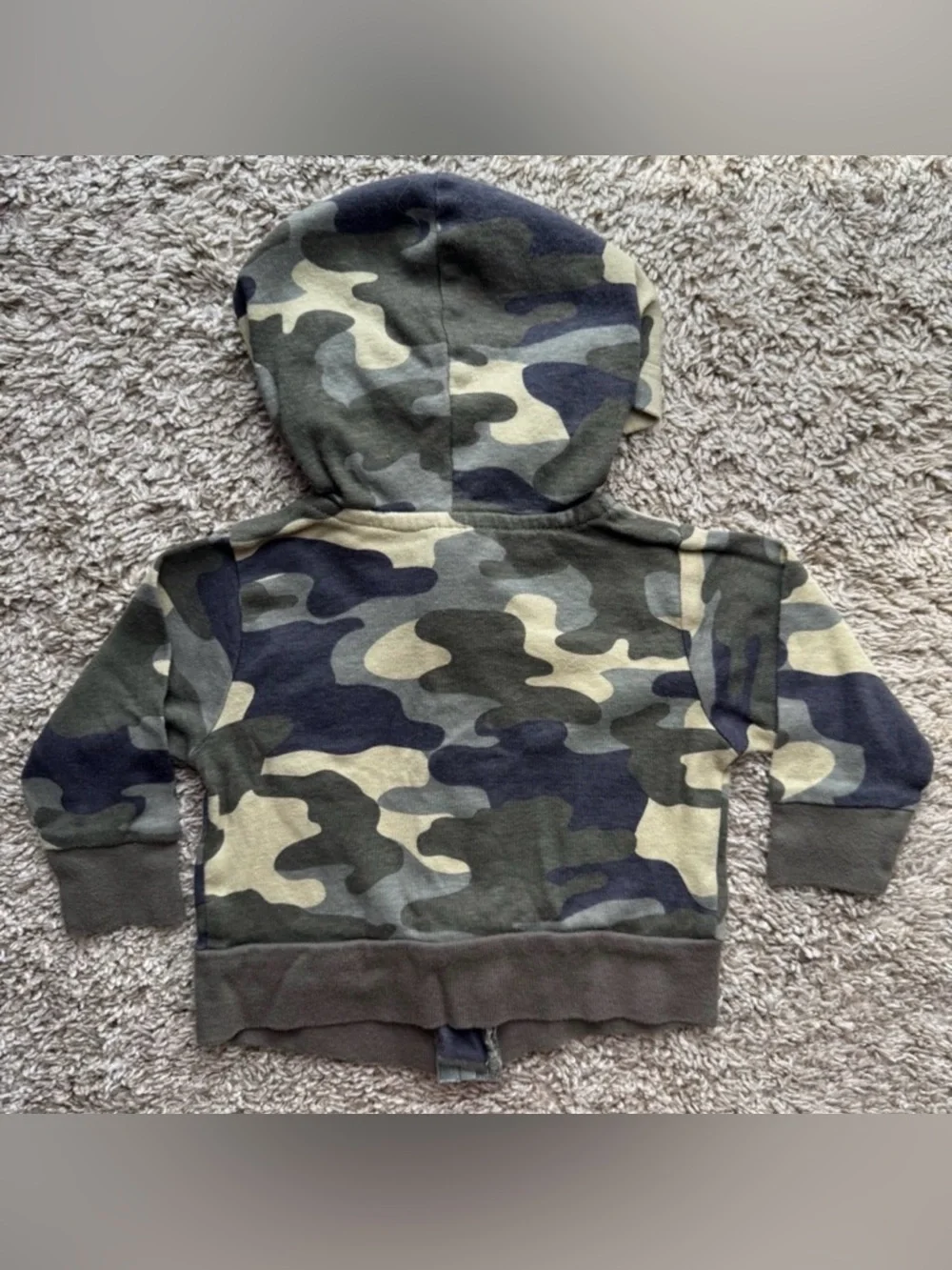 Gerber Baby 3 Piece Camo Outfit Set Hoodie Bodysuit Pants Newborn
